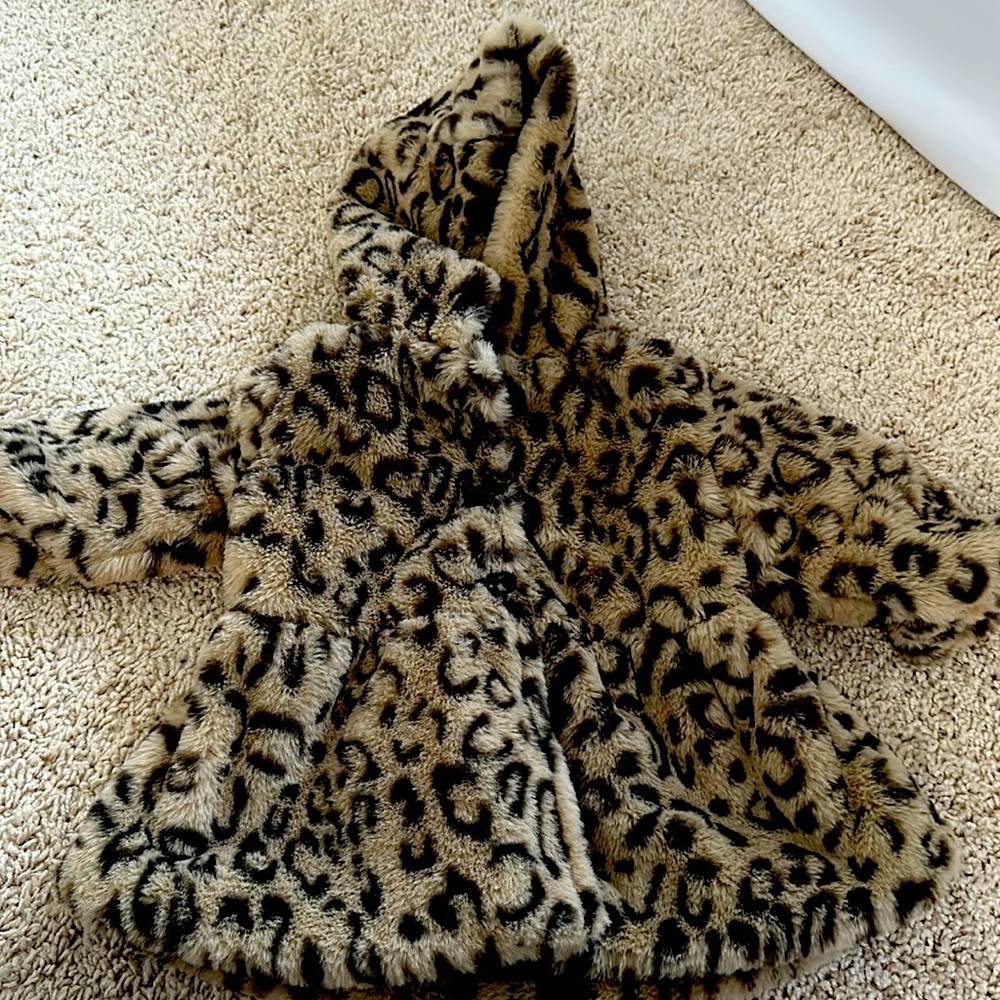 First impressions Leopard Jacket